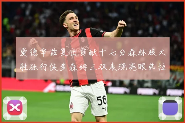 爱德华兹复出贡献十七分森林狼大胜独行侠多森姆三双表现亮眼弗拉专题观察：最新赛事动态与深度分析